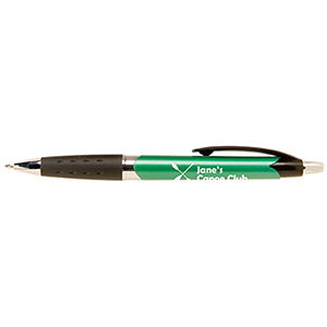 PE428-STYLO CUBANO™-Green with Black Ink